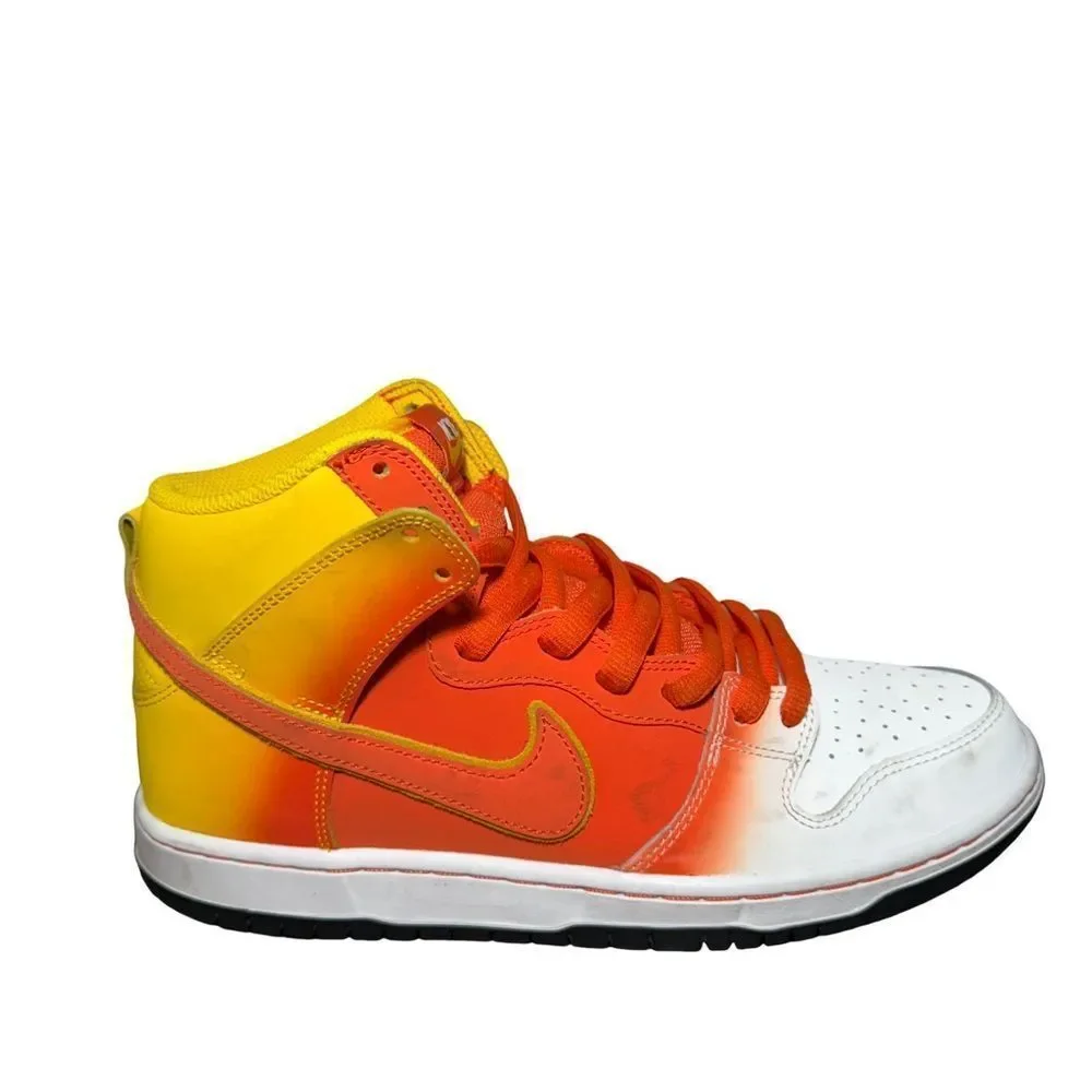 Nike SB Dunk High Men's Sneakers Candy Corn Orange Size 9.5